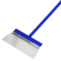 Bon Pro Plus 15-390 Floor Scraper - 13 1/2 Steel Square Cut Blade - 5' Steel Handle