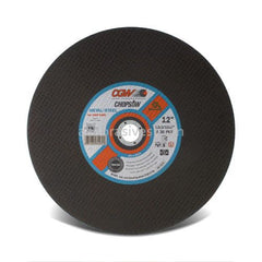 CGW Abrasives 36125 Type 1 Cut-Off Wheel 14 in Diameter 24 Grit