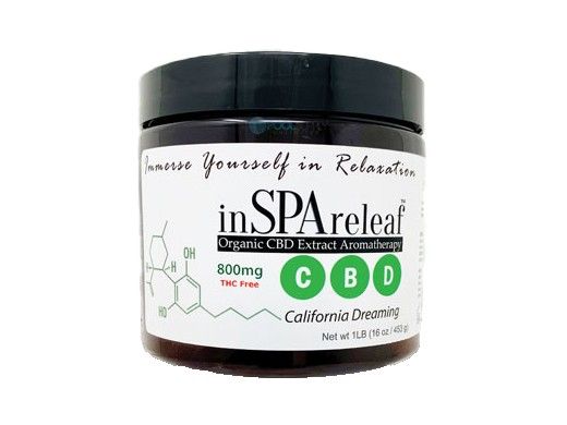 INSPARATION 1698 inSPAreleaf CBD Aromatherapy | California Dreaming | 16oz. Crystals | 1698