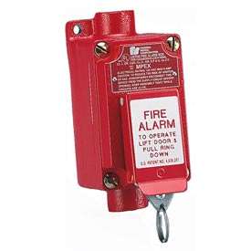 Federal Signal MPEX Explosion-Proof Fire Alarm Pull Station 120V AC