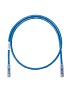 Panduit NK6PC5BUY NetKey CAT6 24AWG UTP Patch Cable 5' Blue