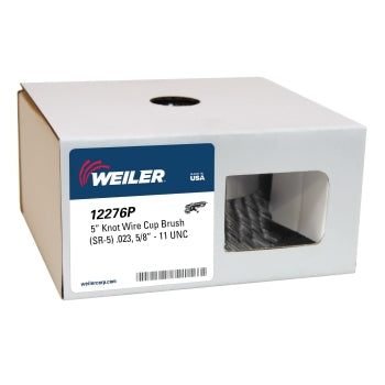 WEILER 12276P WIRE WHEELS & CUP BRUSHES