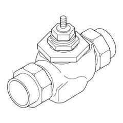 Schneider Electric VB-7214-0-4-02 Globe Valve, 2 Way, 1/2 in., 1.3 Cv