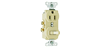 Pass & Seymour 691-I Combination Switch and Receptacle 15A Ivory