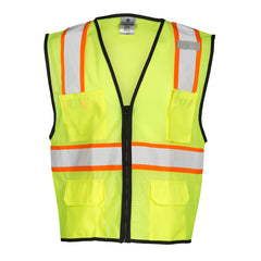 Kishigo 1517SM Small-Medium 4-Pocket Contrast Mesh Vest