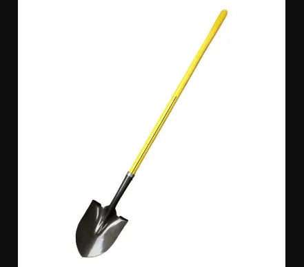 Nupla 75.72-062 Round Point Shovel 11-1/2 in Blade 48 in Handle