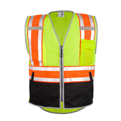 Kishigo 1543L Premium Brilliant Series L Lime Ultimate Reflective Vest