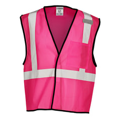 Kishigo B126SM S-M Pink Enhanced Visibility Economy Mesh Vest