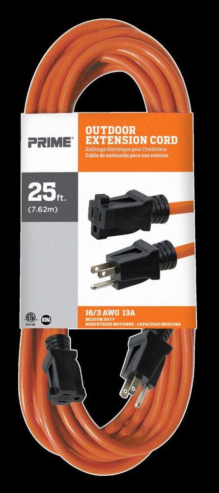 PRIME EC501625 POWER & EXTENSION CORDS