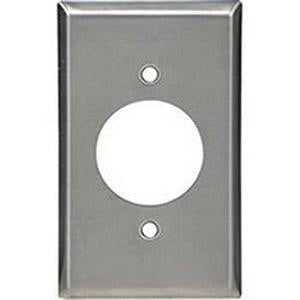 Mulberry 99221 Stainless Steel 1-Gang Wallplate 30/50-Amp 3-Wire Range/Dryer Receptacle Ivory