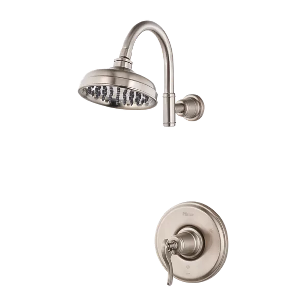 Pfister LG89-7YPK Weller One-Handle Shower Faucet Trim, Brushed Nickel