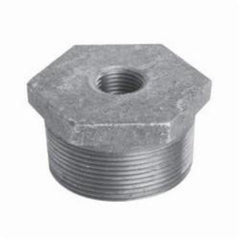 WARD 3X1D.BB Black Cast Iron Bushing, Hexagon, 3 x 1-1/2