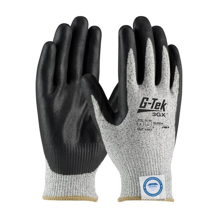 G-Tek® 19-D334/L G-Tek® PIPPR-19D334-LG4 3GX® Seamless Knit Dyneema® Diamond Blended Gloves