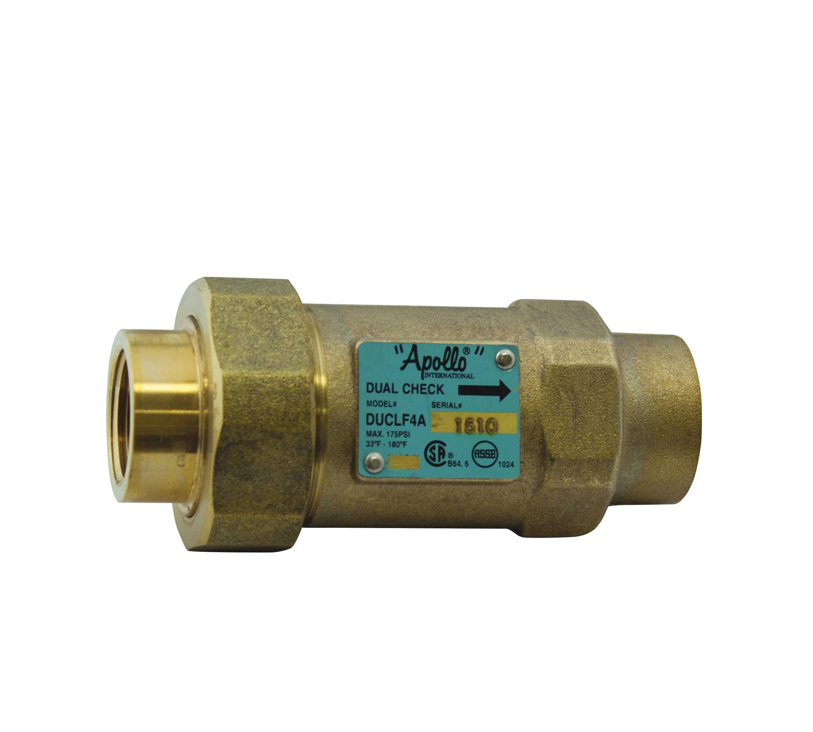 APOLLO VALVES 4ALF3A33A BACKFLOW PREVENTERS