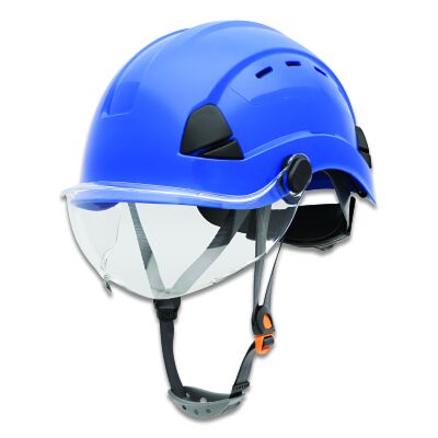 Honeywell FSH11071 Safety Helmet 6-point Ratchet Suspension Vented Blue