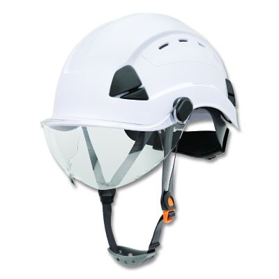 Honeywell FSH11001 Safety Helmet 6-point Ratchet Suspension Vented White