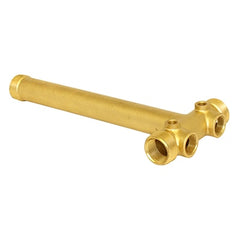 MERRILL BATNL1252XC Cast Brass Tank Tee, Lead-Free, 1-1/4 MIP, 3/4 Drain Hole, 14 Length