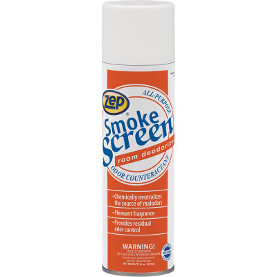 Zep 18701 Smoke Screen Deodorizer 16 oz Aerosol Can Fresh Scent