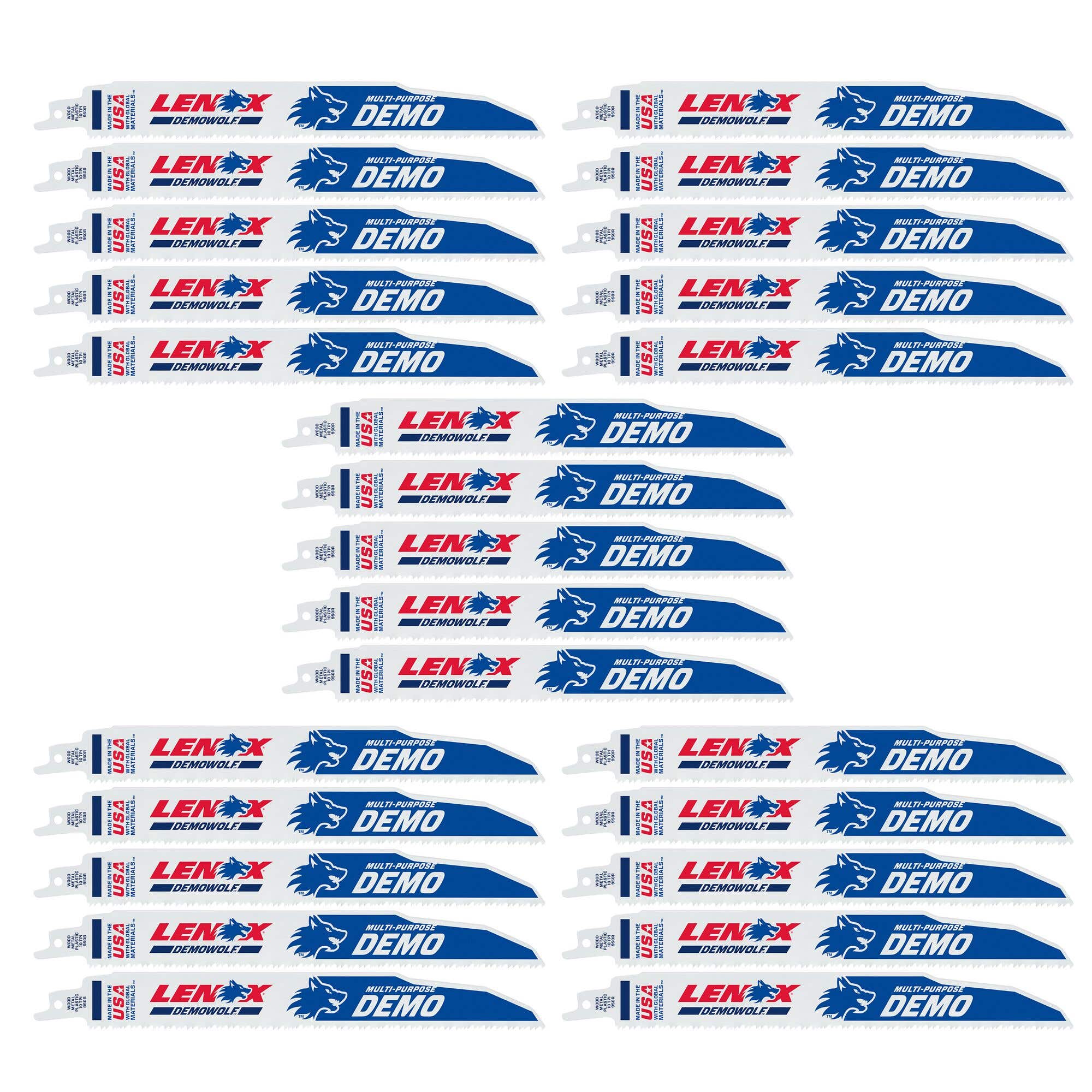 LENOX LXARB950R RECIPROCATING SAW BLADES