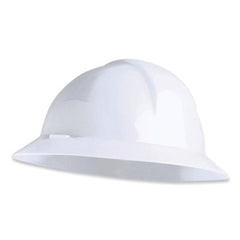 Honeywell A119R010000 A119R Type II Hard Hat 6 Point Suspension Full Brim White