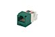 Panduit CJ688TPGR Mini-Com UTP RJ45 Cat 6 TP-Style Jack Module Green