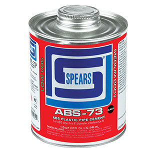 Spears ABS73B-020 Pint ABS-73 Med Body Black ABS