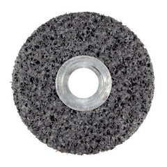 3M 7000120868 Clean and Strip Unitized Wheel, 4 Inch Diameter, 1/4 Inch Center Hole, 1 Inch Width, Extra Coarse Grade