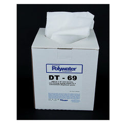 American Polywater DT-69 Dry Wipe Wiping Excess Solvent from Electrical Cables During Splicing