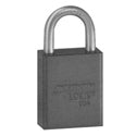 American Lock A1106BLUKZ Safety Padlock 1-1/2 Width x 3/4 Thickness