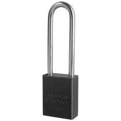 American Lock A1107BLKKZ Safety Padlock Power 1-1/2 Width Replacement MPN A1107BLKKZ