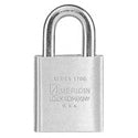 American lock A3700WO Padlock, Different Keyed, Compatible, 2 Width x 3/4 Thickness, Solid Brass Body, With 3/8 Diameter x 1-1/8 Clearance Boron Alloy Shackle, Without Cylinder