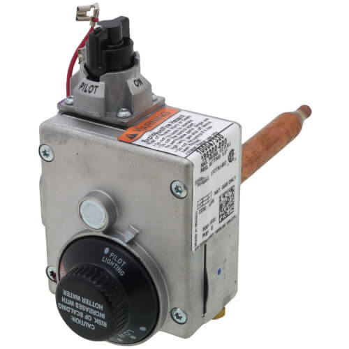 AO Smith 100111369 Gas Control Valve/Thermostat W/ Lead Wires, Natural Gas (HSI Control Valves)