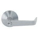 CAL-ROYAL PRODUCTS INC 8000LUS26D Exit Device Trim Non-Hand Lever Heavy Duty Steel Tailpiece Satin Chrome For 1-3/4 Entrance Door
