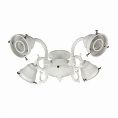 Craftmade F440CFL-BN Universal Fitter, (4) CFL Lamp, 120 VAC, Brushed Nickel Housing