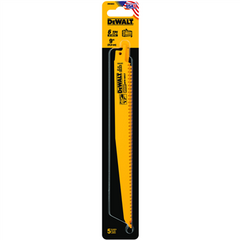 DeWalt DW4803 Bi-Metal Reciprocating Saw Blades 9 in 6 TPI