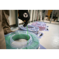 Southwire 58028105 THHN #12 Solid Copper WHITE w/BLUE Stripe Wire (2000ft SIMpull CoilPAK)