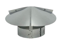 FAMCO CT8 8 in. 28 ga Galvanized Round Cone Top Chimney Cap