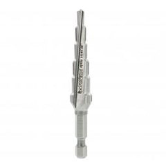FREUD AMERICA DSD0500S06 1/4 in. - 1/2 in. Impact Step Drill Bit (6 Steps)