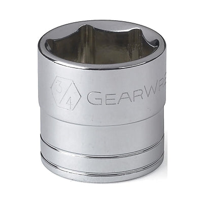 Gearwrench 80358 3/4 in Drive Standard Hand Socket 6 Points