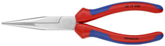 KNIPEX 3815200 Long Nose Pliers without Cutter 8 In Multi-Component