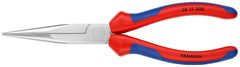 KNIPEX 3815200 Long Nose Pliers without Cutter 8 In Multi-Component