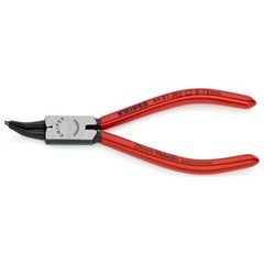 KNIPEX 4431J02SBA Internal 45 Angled Snap Ring Pliers-Forged Tips 5-1/2 in. Plastic Coating 1/32 in. Tips