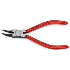 KNIPEX 4431J02SBA Internal 45 Angled Snap Ring Pliers-Forged Tips 5-1/2 in. Plastic Coating 1/32 in. Tips