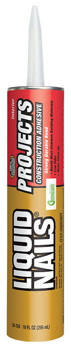 LIQUID NAILS LN704 ADHESIVES, GLUES & CEMENTS