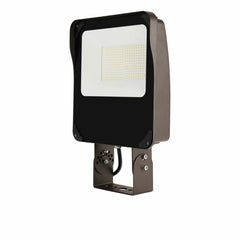 Lumark LSF65-YK-PC LED Floodlight Fixture 120/347V Selectable CCT Selectable Lumen Yoke Mount Bronze