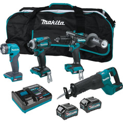 Makita GT401M1D1 40V Max XGT Brushless Cordless 4-Pc. Combo Kit (2.5Ah/4.0Ah)