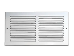 METAL-FAB MFRG2025W RETURN AIR GRILLES