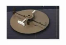 Metal-Fab MFLCBD14 Butterfly Damper 14 in