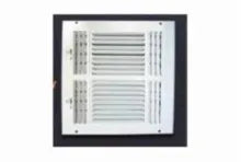 Metal-Fab MFSCR66W4 Metal-Fab 4 Way Sidewall/Ceiling Register 6 x 6 in