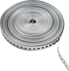 Minerallac 410C 10 Foot Coil Pre-Galvanized Steel Perforated Strap